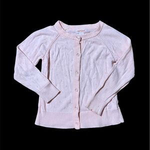 Little girls toddler pink Cardigan